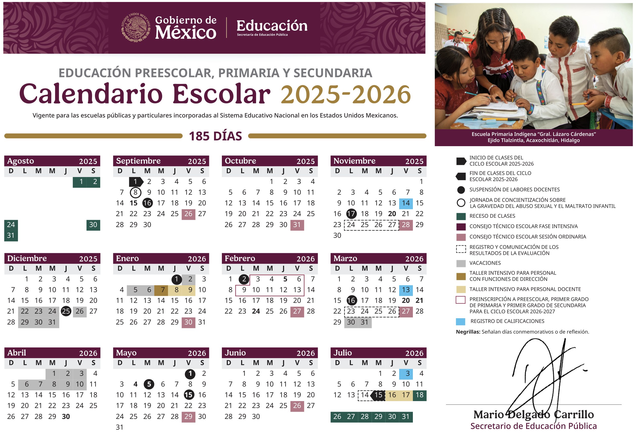 Calendario 25-26